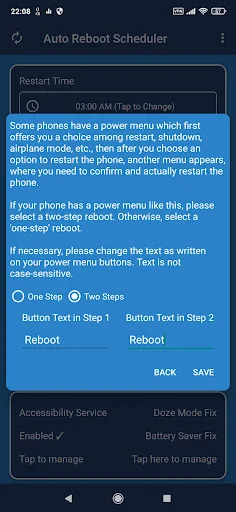 Restart – Auto Reboot ডাউনলোড করুন – অটোমেটিক রিস্টার্ট টুল - Screenshot 6