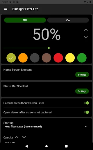 Bluelight Filter Lite ডাউনলোড করুন – চোখের সুরক্ষা ও আরাম - Screenshot 20