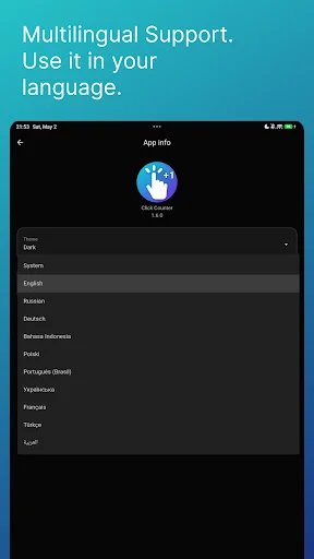Click Counter ডাউনলোড করুন – সেরা অ্যাড-ফ্রি কাউন্টিং অ্যাপ - Screenshot 12