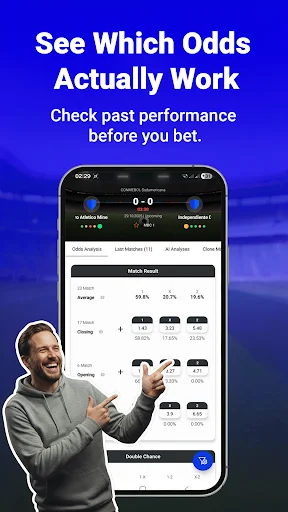 Sports Betting Analyzer AI ডাউনলোড করুন – সেরা বেটিং অ্যানালাইসিস টুল - Screenshot 4