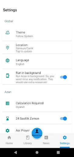 Prayer time, Quran ডাউনলোড করুন – সঠিক নামাজের সময় ও কুরআন - Screenshot 13