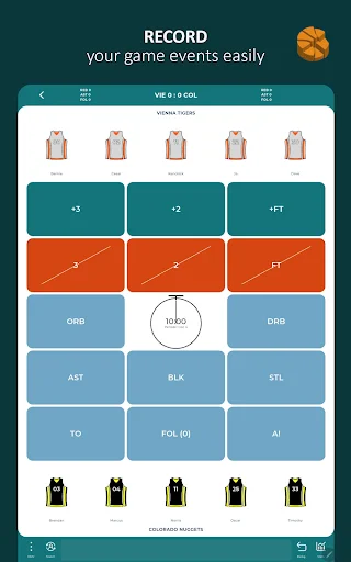 Statastic Basketball Tracker ডাউনলোড করুন – সেরা বাস্কেটবল স্ট্যাটস অ্যাপ - Screenshot 17
