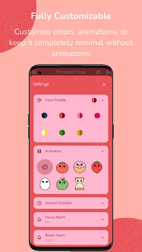Pomodoro Timer ডাউনলোড করুন – ফোকাস এবং উৎপাদনশীলতা বৃদ্ধি করুন - Screenshot 2