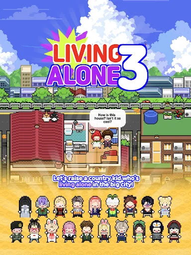 LivingAlone3 ডাউনলোড করুন – বড় শহরে একা থাকার সেরা সিমুলেশন গেম - Screenshot 5