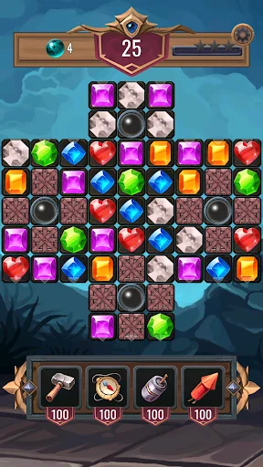 Diamond Dungeon Match 3 Games ডাউনলোড করুন – সেরা পাজল গেম - Screenshot 6