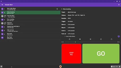 Audio Cues ডাউনলোড করুন – লাইভ পারফরম্যান্সের সেরা অডিও কন্ট্রোল - Screenshot 20