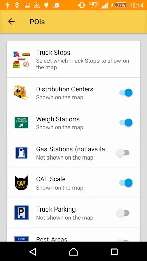 SmartTruckRoute 2 ডাউনলোড করুন – ট্রাক ড্রাইভারদের জন্য সেরা GPS - Screenshot 11