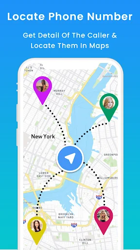 Caller Name & Location Tracker ডাউনলোড করুন – কলার আইডি ও লোকেশন - Screenshot 1