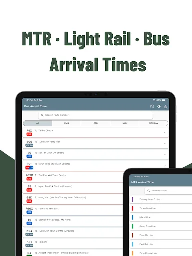 MTR Arrival Time ডাউনলোড করুন – হংকং বাস ও ট্রেন সময়সূচী - Screenshot 7