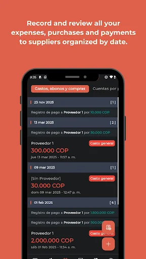 My Business Control ডাউনলোড করুন – ব্যবসার লাভ ট্র্যাক করুন - Screenshot 7