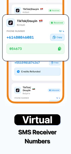SafeSim ডাউনলোড করুন – ভার্চুয়াল নম্বর ও SMS ভেরিফিকেশন - Screenshot 2