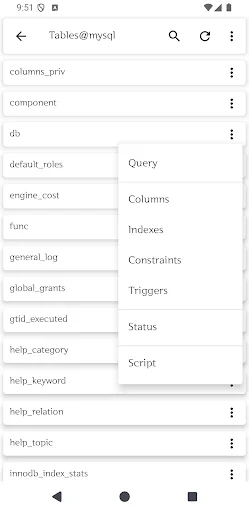 MySQL Viewer ডাউনলোড করুন – নিরাপদ এবং শক্তিশালী ডেটাবেস ম্যানেজমেন্ট - Screenshot 4