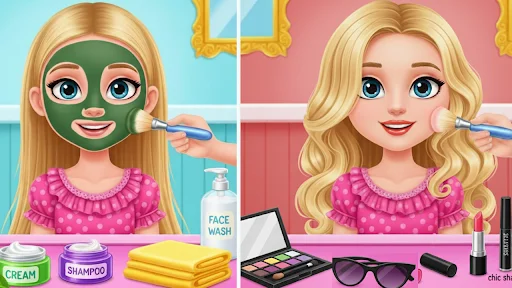 Cute Doll Dress Up Girls Game ডাউনলোড করুন – ফ্যাশন গেম - Screenshot 11