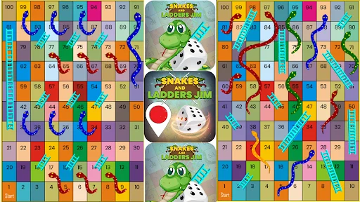 Snakes and Ladders Jim Game ডাউনলোড করুন – সেরা বোর্ড গেম ২০২৬ - Screenshot 4