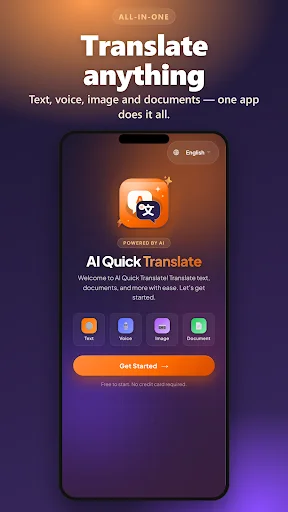 Image & PDF Translator Pro ডাউনলোড করুন – দ্রুত অনুবাদ টুল - Screenshot 1