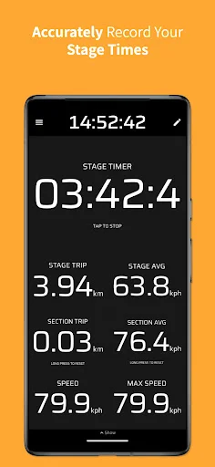 Rally Tripmeter ডাউনলোড করুন – সেরা জিপিএস ট্রিপমিটার অ্যাপ - Screenshot 5