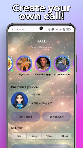 Memes Fake Call & AI Chat ডাউনলোড করুন – সেরা মিম চ্যাট অ্যাপ - Screenshot 4