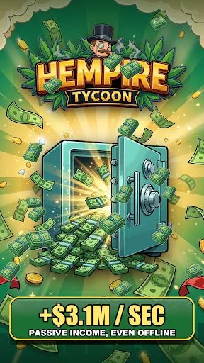 Hempire Tycoon – Weed Idle ডাউনলোড করুন – সেরা বিজনেস সিমুলেশন গেম - Screenshot 1