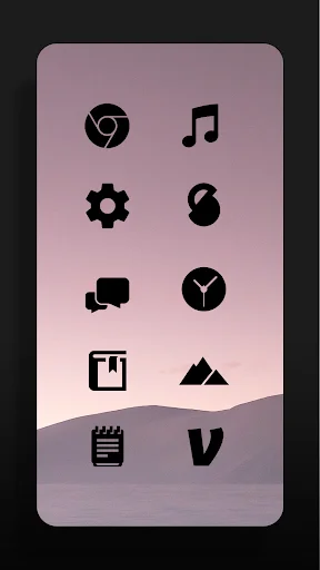 Flight Dark Icon Pack ডাউনলোড করুন – সেরা মিনিমালিস্ট ডার্ক থিম - Screenshot 6
