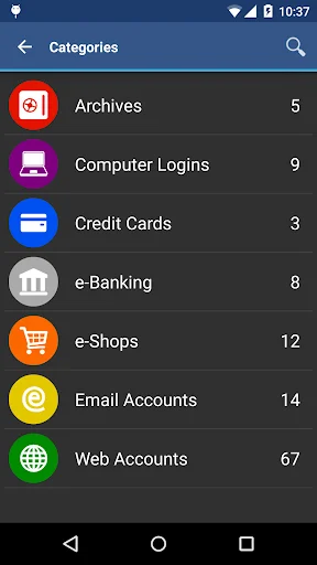aWallet Cloud Password Manager ডাউনলোড করুন – সেরা সিকিউর পাসওয়ার্ড ম্যানেজার - Screenshot 3