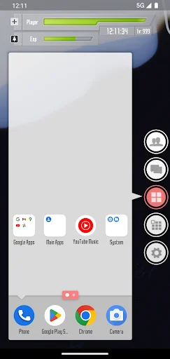 Zeta Launcher ডাউনলোড করুন – SAO থিম ও গেমফিকেশন ফিচার - Screenshot 4