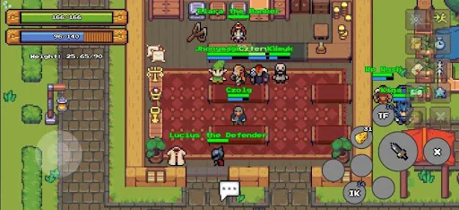 Definya: 2D MMORPG ডাউনলোড করুন – সেরা পিক্সেল আরপিজি গেম - Screenshot 9
