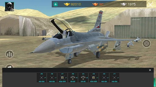 GS4: Realistic Air Combat ডাউনলোড করুন – সেরা মোবাইল ফ্লাইট সিমুলেটর - Screenshot 7