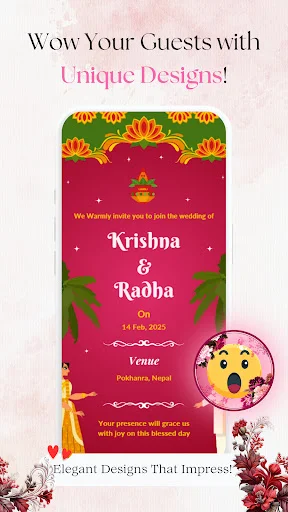 Wedding Invitation Video Maker ডাউনলোড করুন – বিয়ের ভিডিও তৈরি করুন - Screenshot 15
