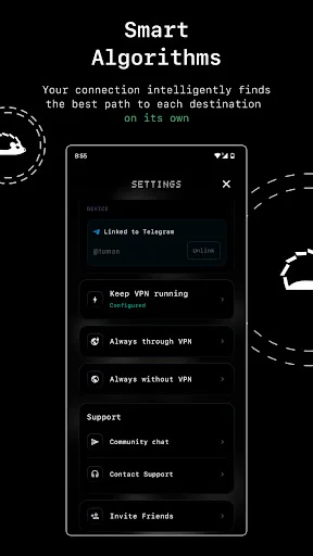 Tuman VPN ডাউনলোড করুন – দ্রুত এবং নিরাপদ প্রক্সি সার্ভিস - Screenshot 2