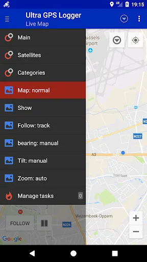 Ultra GPS Logger Lite ডাউনলোড করুন – সেরা জিপিএস ট্র্যাকিং অ্যাপ - Screenshot 3