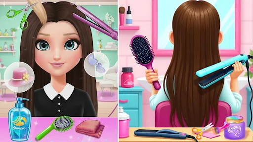 Cute Doll Dress Up Girls Game ডাউনলোড করুন – ফ্যাশন গেম - Screenshot 10