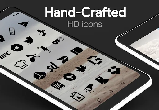 Flight Dark Icon Pack ডাউনলোড করুন – সেরা মিনিমালিস্ট ডার্ক থিম - Screenshot 15