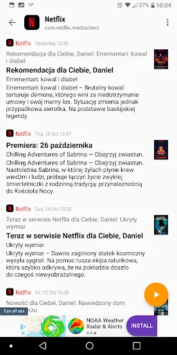 Notifications Archive ডাউনলোড করুন – পুরনো নোটিফিকেশন ফিরে পান - Screenshot 2