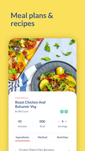 IBS Coach ডাউনলোড করুন – FODMAP ডায়েট ও খাবার পরিকল্পনা - Screenshot 4
