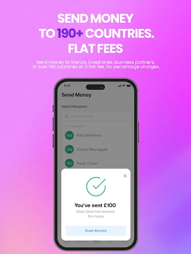 OhentPay ডাউনলোড করুন – ১৯০+ দেশে দ্রুত টাকা পাঠান ও গ্রহণ করুন - Screenshot 10