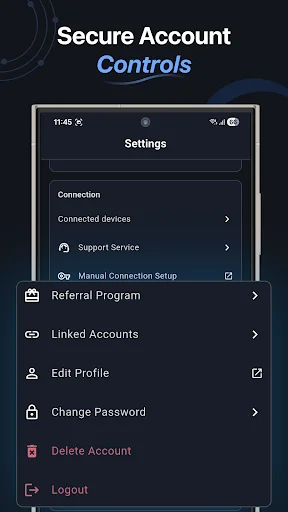 T-Rex VPN ডাউনলোড করুন – দ্রুত এবং নিরাপদ ভিপিএন ক্লায়েন্ট - Screenshot 7