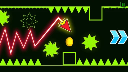 Wave Dash : Geometry Arrow ডাউনলোড করুন – সেরা ক্যাজুয়াল গেম - Screenshot 2