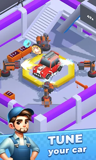 Chrome Garage: Idle Cars ডাউনলোড করুন – সেরা কার রিপেয়ার গেম - Screenshot 15