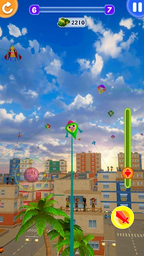 Ultimate Kite Pipa Combat 3D ডাউনলোড করুন – সেরা ঘুড়ি ওড়ানোর গেম - Screenshot 2