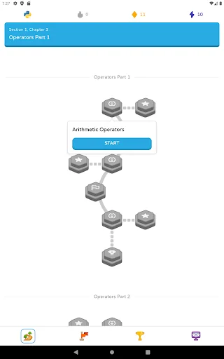 Coddy ডাউনলোড করুন: পাইথন, জাভাস্ক্রিপ্ট ও কোডিং শিখুন বিনামূল্যে - Screenshot 12